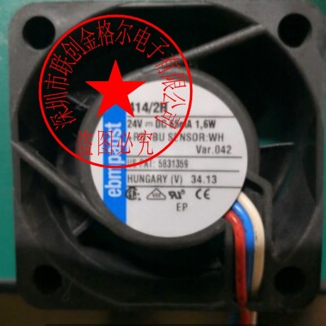 414/2H 24VDC 65MA 1.6W ebmpapst 4020