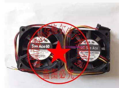 109P0624H738 DC24V 3 SANYO 60*60*15