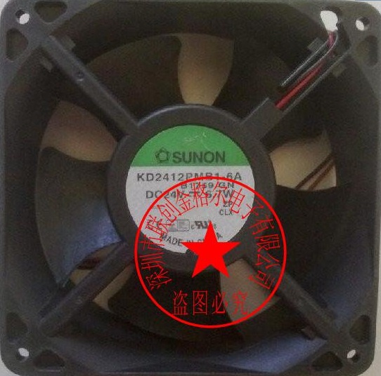 KD2412PMSX-6A 24V 7.2W SUNON 1238 - Click Image to Close