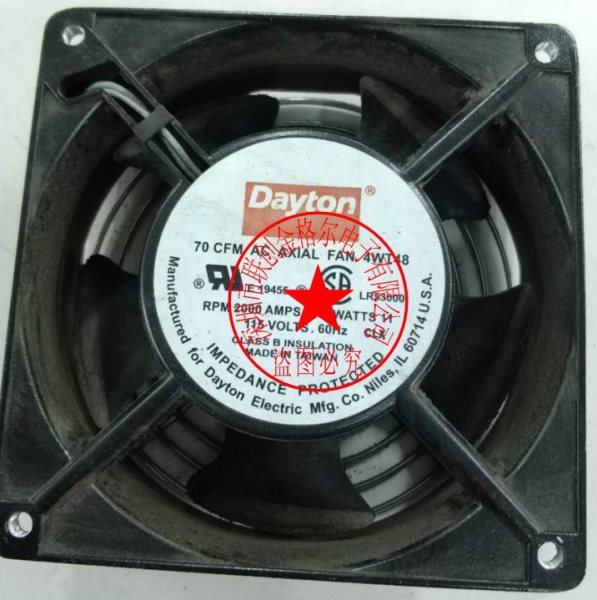 4WT48 AC115V Dayton 120*120*38MM - Click Image to Close