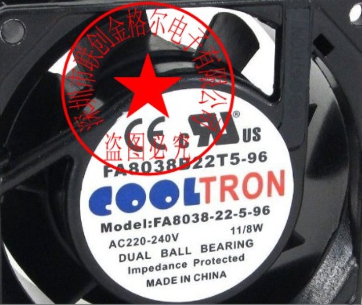 FA8038B22T5-96 AC220-240V 11/8WCOOLTRON 8038 - Click Image to Close