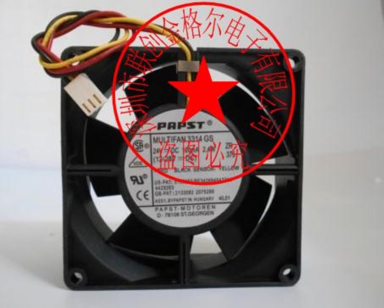 MULTIFAN 3314GS 24V 100MA 2.4W EBMPAPST 9CM