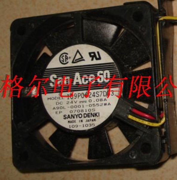 SAN ACE 60 109P0624S7D05 DC24V SANYO - Click Image to Close