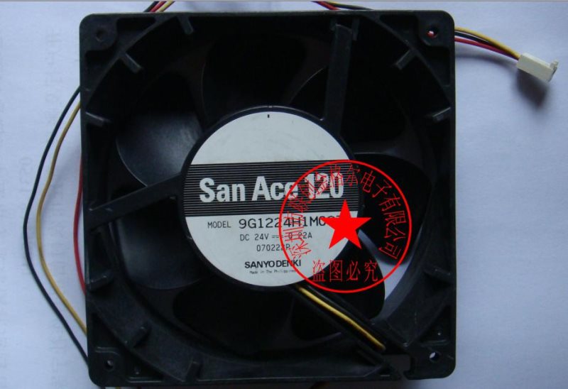 9G1224H101 DC24V SANYO 120*120*38