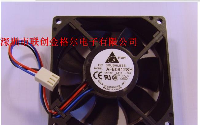 AFB0812SH DELTA DC12V 0.51A 80*80*25mm