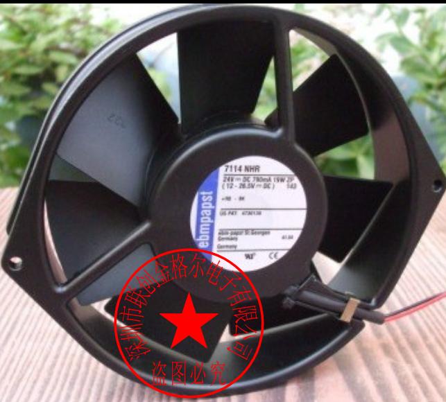 7114NHR ebmpapst ABB DC24V 19W150*38MM