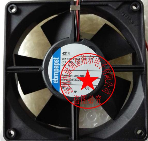 MULTIFAN 4314 PAPST 24V 210MA 5W 120*120*32 - Click Image to Close