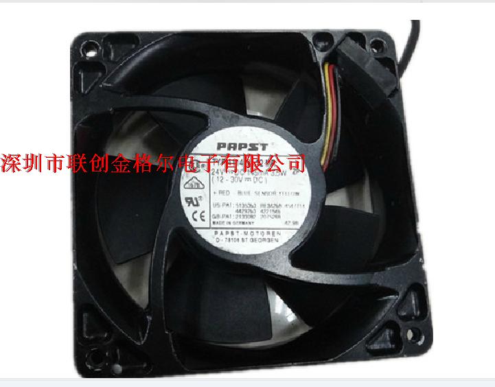 TYP 4114N/12MR 24V 3.5W EBMPAPST 120*120*38 - Click Image to Close