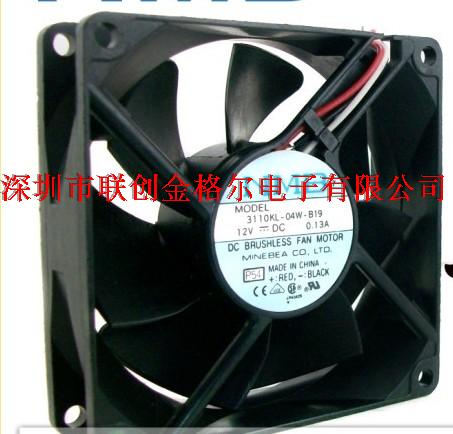 3110KL-04W-B19 12VDC 0.13A NMB 80*80*25MM - Click Image to Close