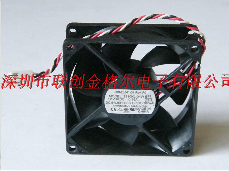 3110KL-04W-B79 NMB 12VDC 0.38A 80*80*25mm