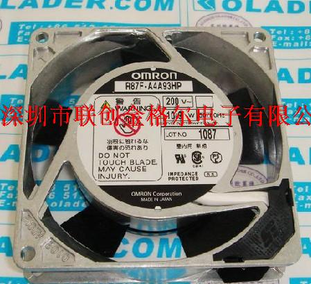 R87F-A4A93HP 200V 10/9W OMRON 92*92*25 - Click Image to Close