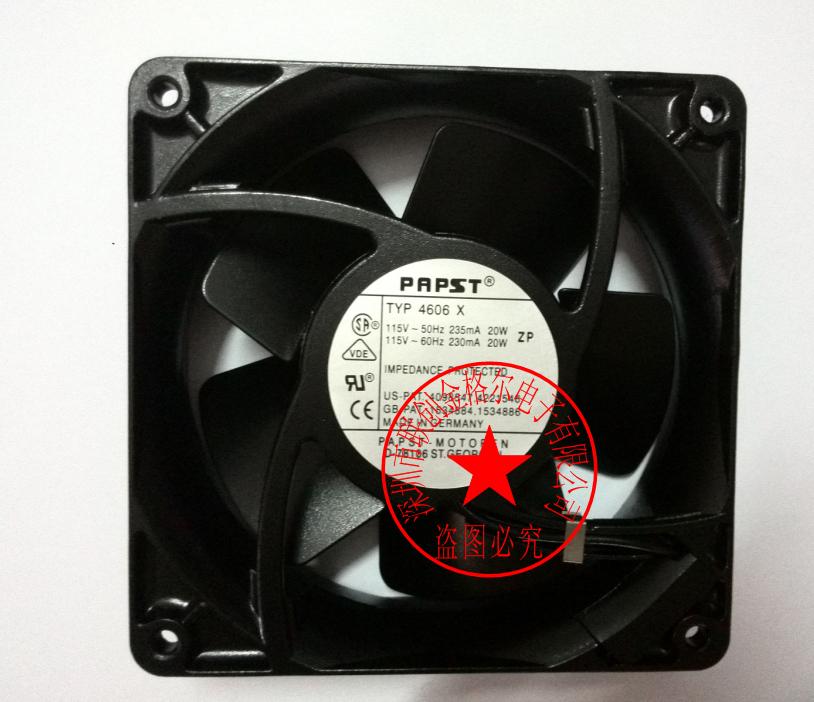 TYP 4606X 115V EBMPAPST 120*120*38MM