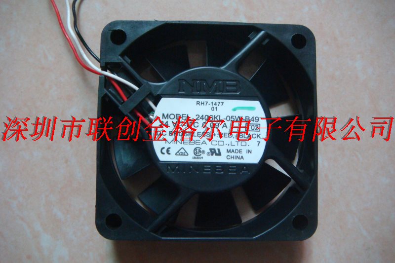 2406KL-05W-B49 24V 0.09A NMB 60*60*15 - Click Image to Close