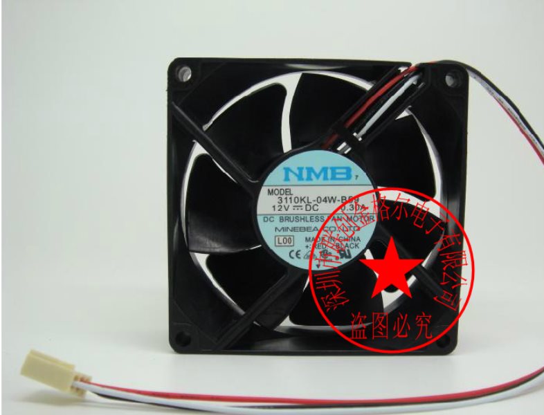 3110KL-04W-B59 NMB 12V 0.30A 80*80*25 - Click Image to Close