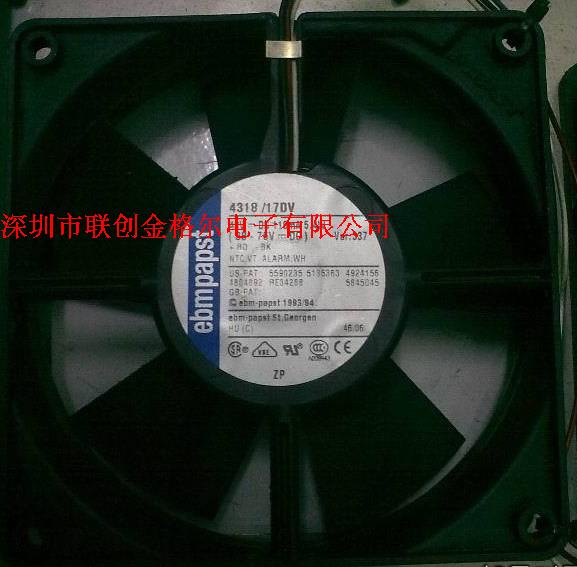 ebmpapst 4318/17DV 48VDC 110MA5.4W120*120*32 - Click Image to Close