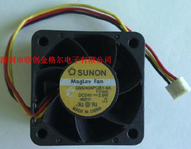 GM2404PQB1-8A 24V 2.9W SUNON 40*40*28MM