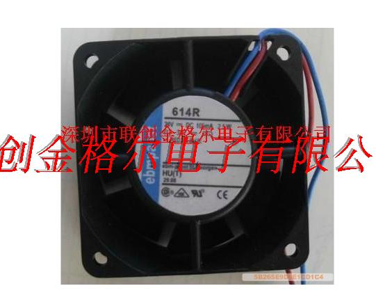 614R 24V ebmpapst 105MA 2.5W 60*60*25