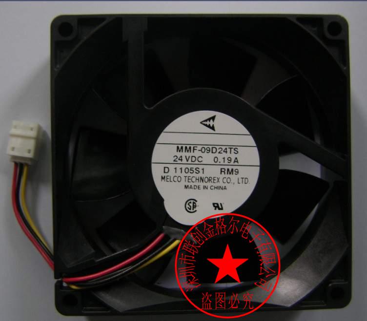 MMF-09D24TS-RM9 24V 0.19A 90*90*25MM