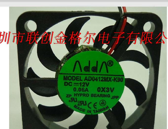 AD0412MX-K90 DC12V 0.06A ADDA 40*40*07