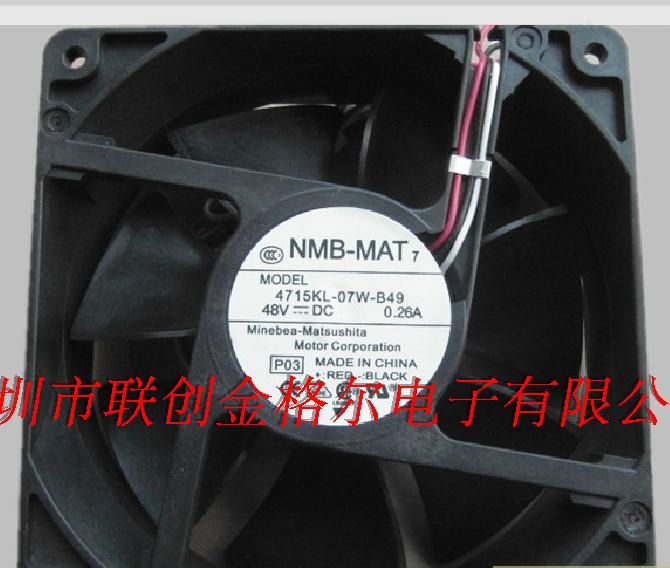 4715KL-07W-B29 48V 0.26A NMB 120*38 3 - Click Image to Close