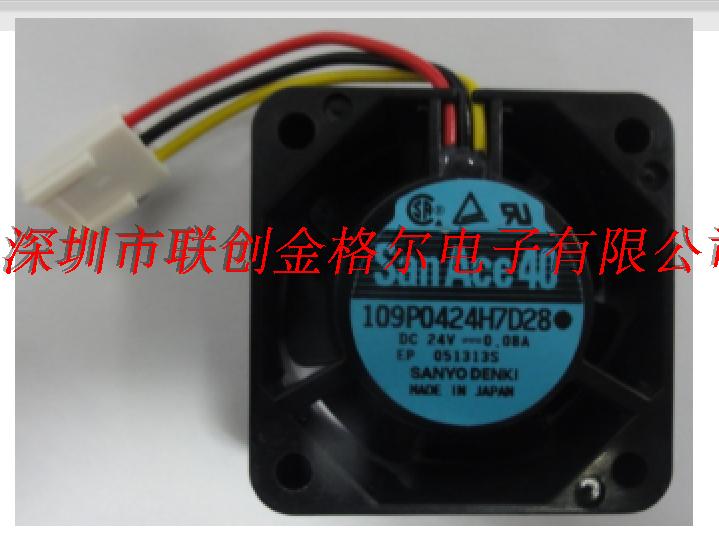 SAN ACE40 109P0424H7D28 DC24V 0.08A FANUC - Click Image to Close