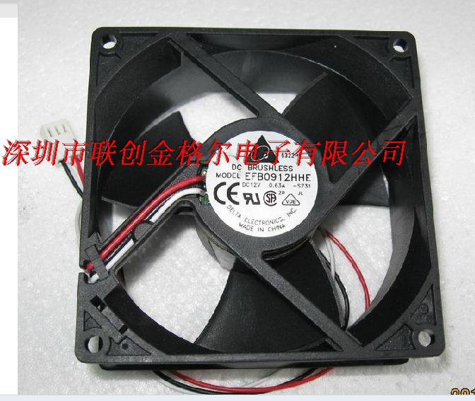 EFB0912HHE DELTA DC12V 0.63A 92*92*38 - Click Image to Close