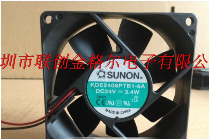 KDE2408PTS1-6A SUNON DC24V 3.4W 80*25