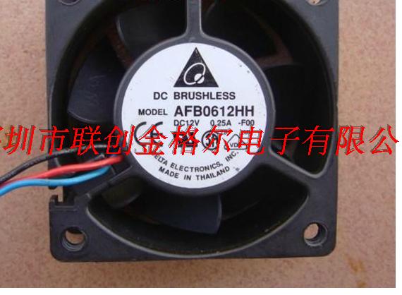 AFB0612HH DC12V 0.25A DELTA 60*60*25