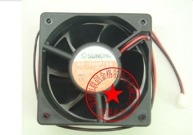 KD1206PTS3 SUNON DC12V 0.8W 60*60*25MM 2