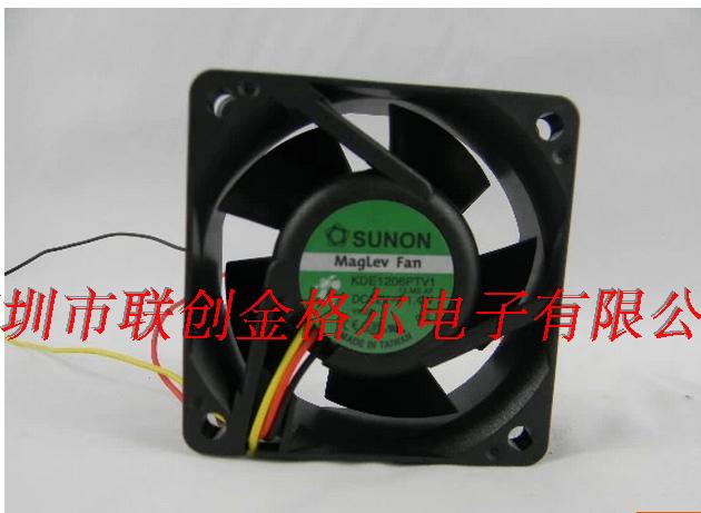 KDE1206PTV1 DC12V 1.8W SUNON 60*60*25 - Click Image to Close