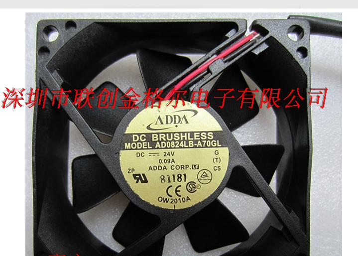 AD0824LB-A70GL 24V 0.09A ADDA 80*80*25