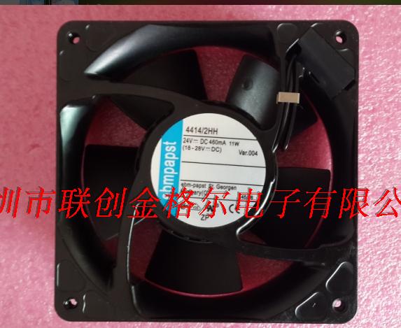 4414/2HH EBMPAPST 24VDC 460mA 11W 120*120*38 - Click Image to Close