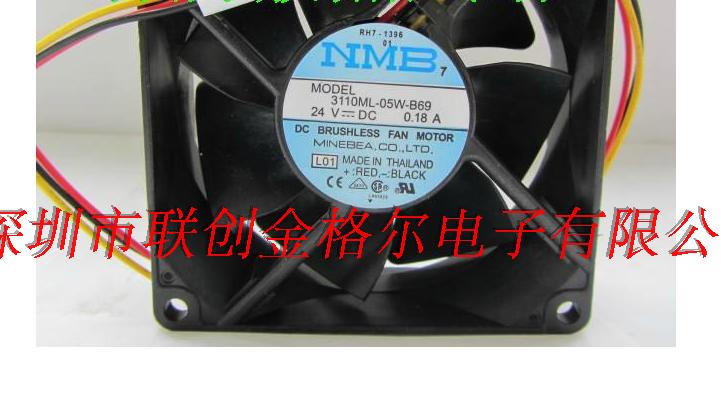 3110ML-05W-B69 NMB 24V 0.18A 80*80*25