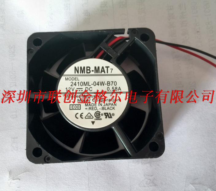 2410ML-04W-B70 NMB 12V 0.58A 60*60*25 - Click Image to Close