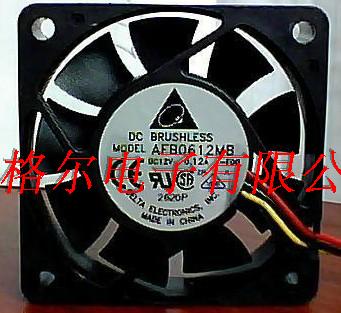 AFB0612MB DELTA 60*60*15 12V 0.12A CPU - Click Image to Close