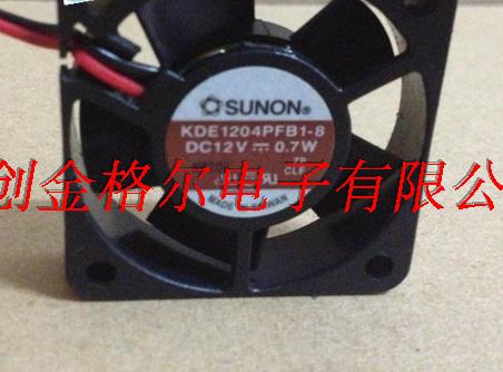 KDE1204PFB1-8 12V 0.7W SUNON 40*40*10MM - Click Image to Close