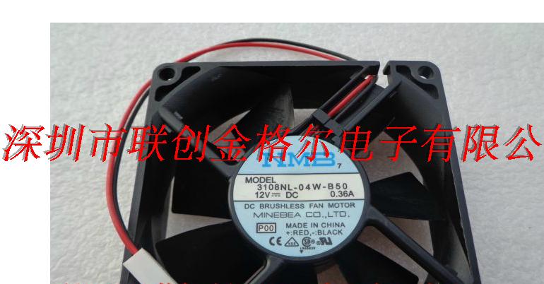 3108NL-04W-B50 12V 0.36ANMB 80*80*20MM