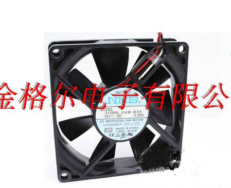 3108NL-04W-B59 NMB 12V 0.36A 80*80*20MM