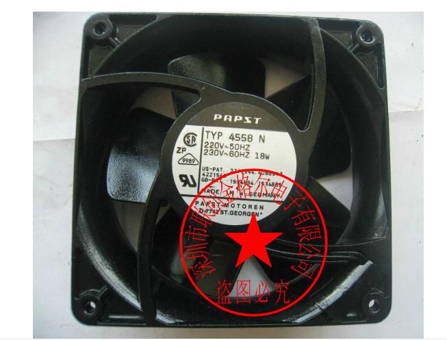 TYP 4558N 220V/230V PAPST 120*120*38MM