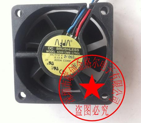 AD0612MB-C76GL DC12V 0.13A ADDA 60*60*20 - Click Image to Close