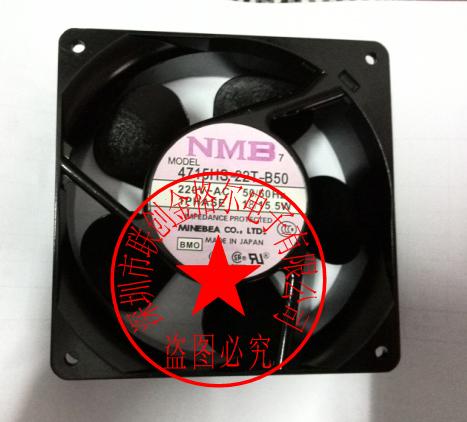 4715HS-22T-B50 220V 18/15.5W NMB 120*120*38 - Click Image to Close