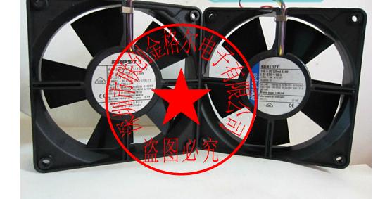 4314/17V ebmpapst 24VDC 5.4W 120*120*32