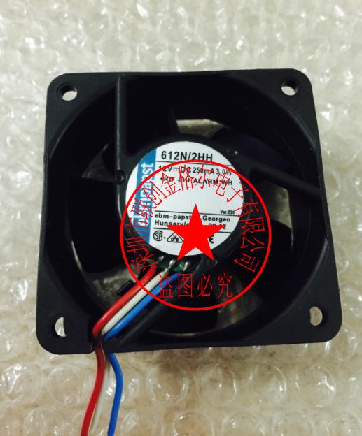 612N/2HH ebmpapst DC12V 3.0W - Click Image to Close