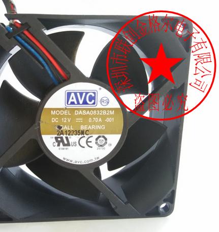 DASA0832B2M DC12V 0.70A AVC 80*80*32MM - Click Image to Close