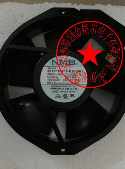 5915PC-20T-B20-S01 200V 25/44W NMB 17CM