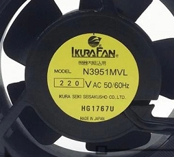 N3951MVL N3951M IKURA 220V 9CM