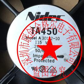 TA450 A30122-10 Nidec 115V 0.24/.26A