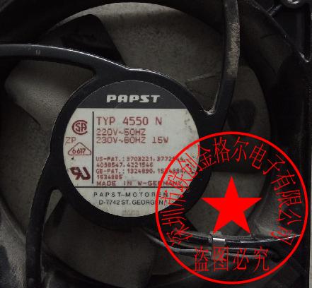 TYP 4550N 220V/230V 15W PAPST - Click Image to Close