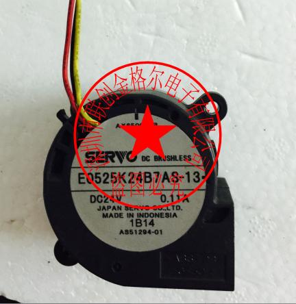 E0525K24B7AS-13 DC24V 0.11A SERVO 5025