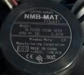 3610SB-05W-B39 24V 0.07A NMB-MAT 90*90*25MM